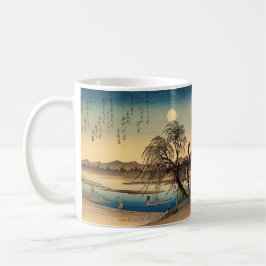 Zeitlose Eleganz: Vintage japanische Lebenswelt Kaffeetasse