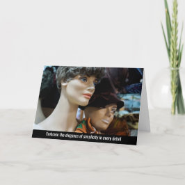 Zeitlose Eleganz - Vintages Teacup Dankeskarte