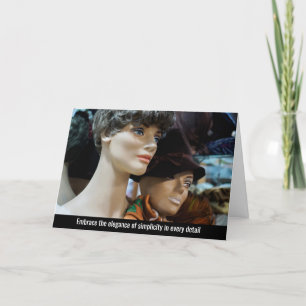 Zeitlose Eleganz - Vintages Teacup Dankeskarte