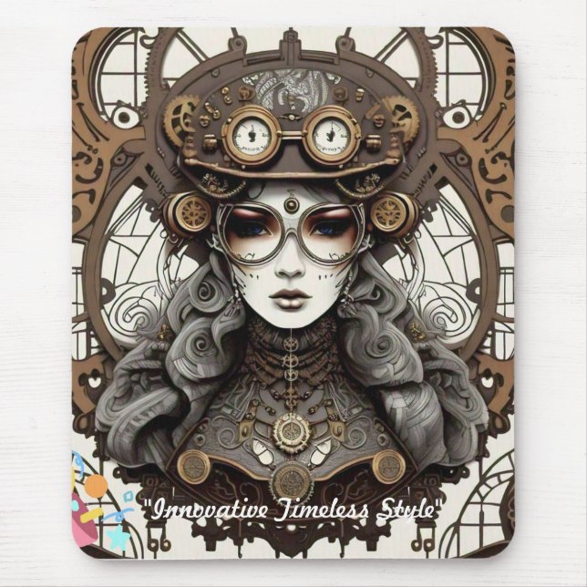 "Zeitlose Flüstern" Mousepad (Vorne)