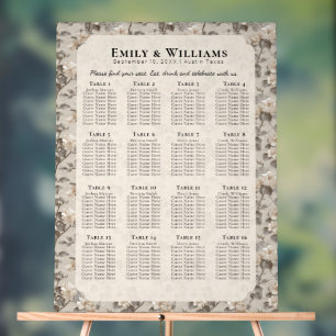 Zeitlose Gardenien Tropische Hochzeit Acrylschild