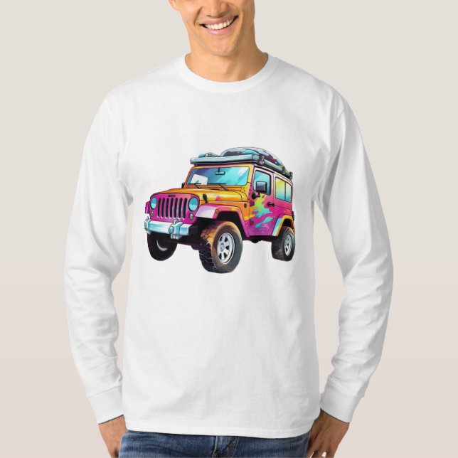 Zeitlose Grundlagen: Vogue Voyage Long Sleeve T -  T-Shirt (Vorderseite)
