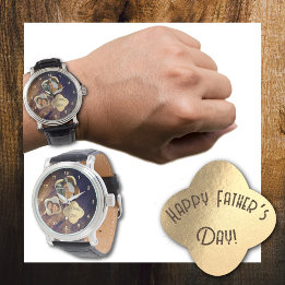 Zeitlose Liebe Foto verfolgen Armbanduhr