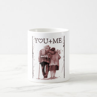 Zeitlose Liebe Kaffeetasse