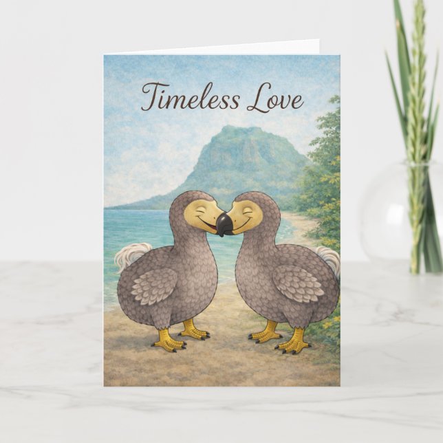 Zeitlose Liebe Karte (Vorderseite)