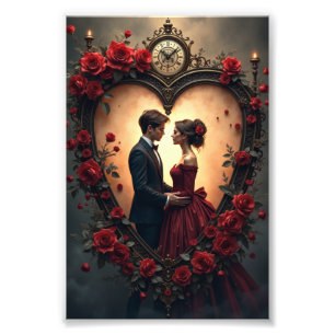Zeitlose Liebe – Victorian Gothic Hochzeitskollekt Fotodruck