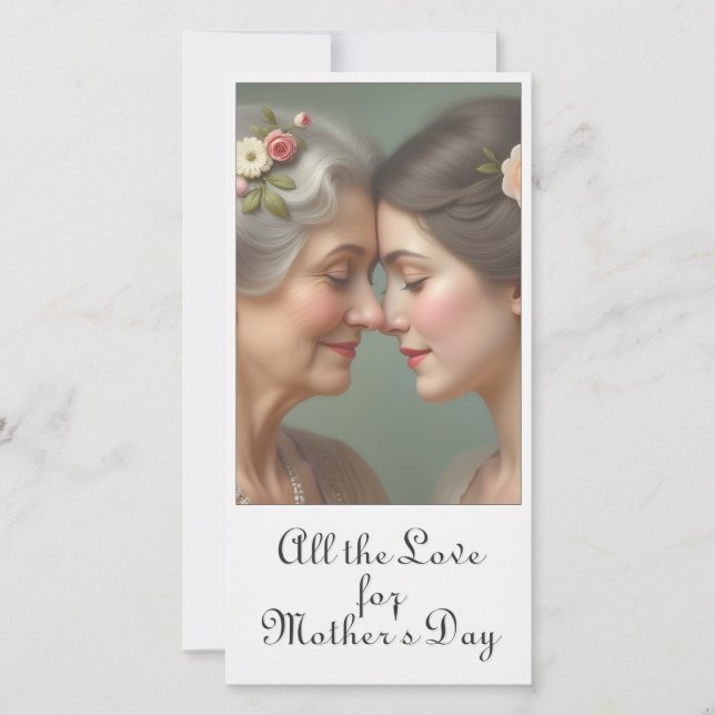 Zeitlose Liebe zwischen Mutter und Tochter (Vorderseite)