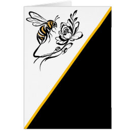 Zeitlose Luxus-Biene Einladung Hochzeit