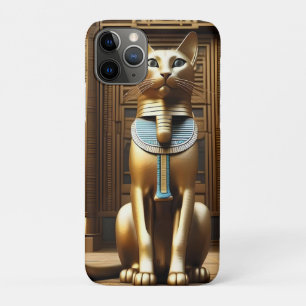 Zeitlose Majestät: Die goldene ägyptische Pharao-K Case-Mate iPhone Hülle