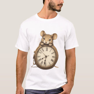 Zeitlose Maus - Steampunk-Vintages TinyFur-Shirt T-Shirt