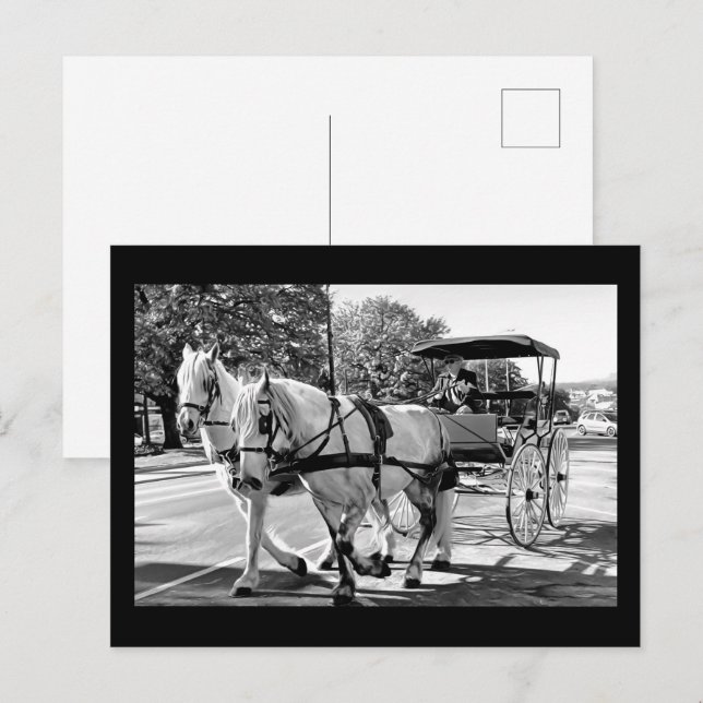 Zeitlose Reise Postkarte (Vorne/Hinten)