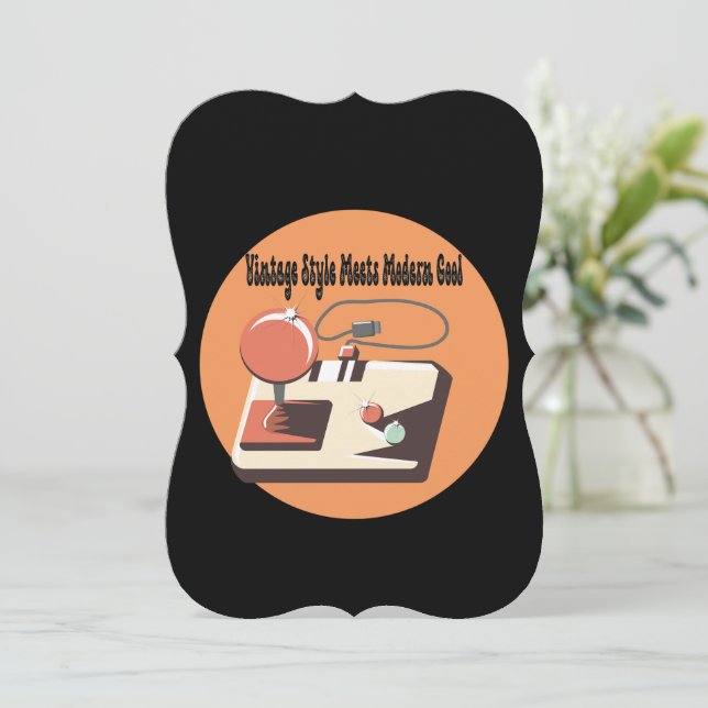 Zeitlose Retro Vibes (Stehend Vorderseite)