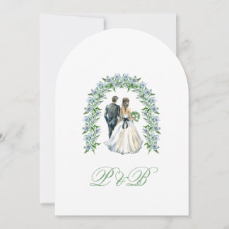 Zeitlose Romanze – Elegante Hochzeitskollektion 20 Einladung