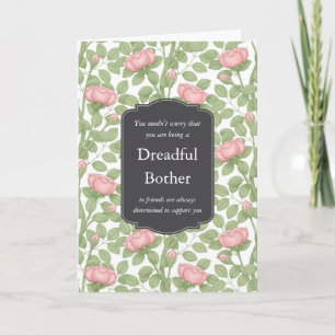 Zeitlose Rose Creative Personalisiert White Karte