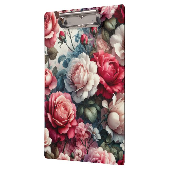 Zeitlose Rose Klemmbrett (Links)