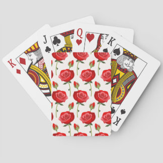 Zeitlose Rose Spielkarten