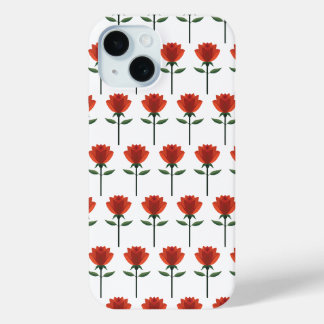 Zeitlose Rote Rose Case-Mate iPhone Hülle
