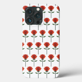 Zeitlose Rote Rose Case-Mate iPhone Hülle