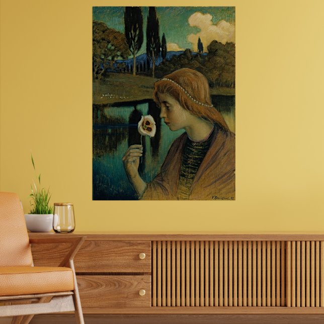 Zeitlose Schönheit: Francesca's Elegance Poster (Wohnzimmer 2)