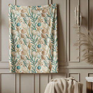 Zeitlose Seaside Blanket Breezy Nautic Touch Fleecedecke