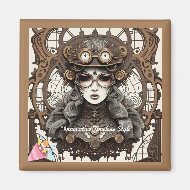 "Zeitlose Trend" Magnet (Vorne)