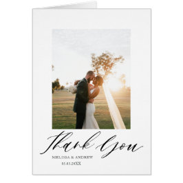 Zeitlose und elegante Hochzeit danke