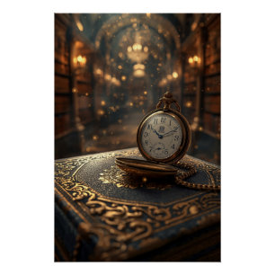 Zeitlose Weisheit – Die goldene Uhr des Wissens Poster
