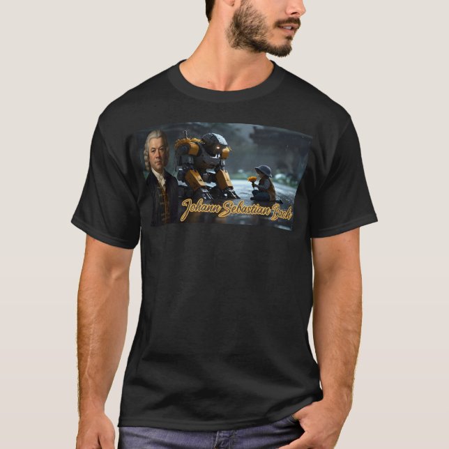 Zeitloser Bach T-Shirt (Vorderseite)