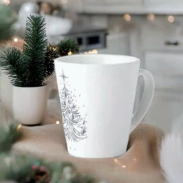 Zeitloser Baum Kleine Latte-Tasse | Trinkbehälter Milchtasse