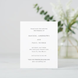 Zeitloser Klassiker Formale Hochzeit - Save the Da
