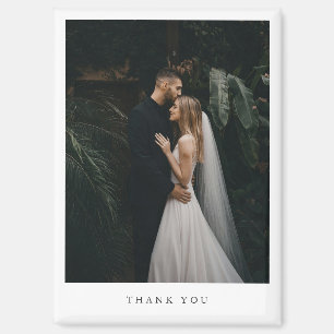 Zeitloser Klassiker Foto Formale Hochzeit Magnet