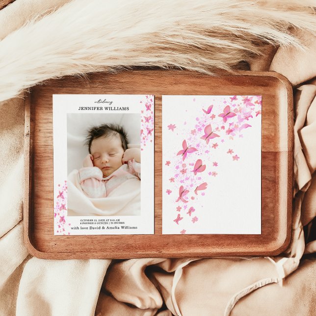 Zeitloser Klassischer Schmetterling Ankündigung (Von Creator hochgeladen)