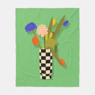 Zeitloser Pott Fleecedecke