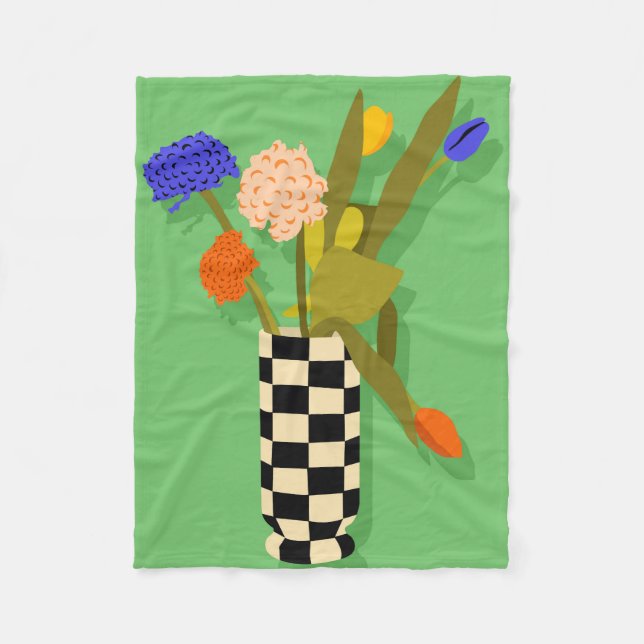 Zeitloser Pott Fleecedecke (Vorderseite)