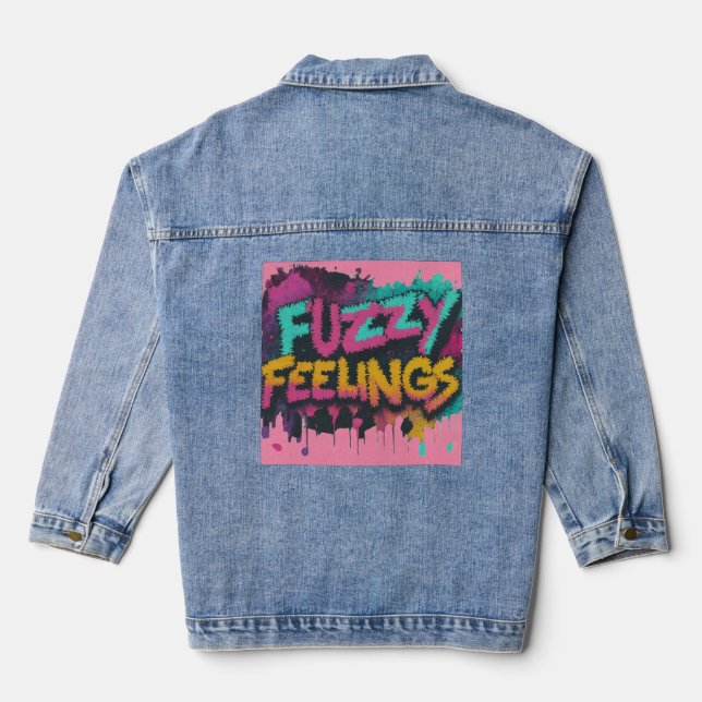 Zeitloser Stil für jeden Wardrobe Jeansjacke (Rückseite)