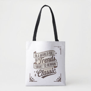 Zeitloser Stil in einer Welt der Trend Tasche