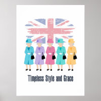 Zeitloser Stil und Grace-RIP Queen Elizabeth II