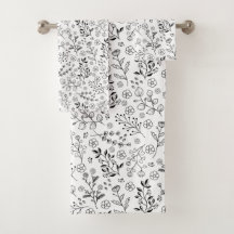 Zeitloses Blut: HandGezeichnet Blumeneleganz