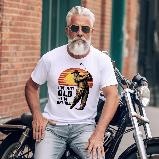 Zeitloses Retiree Golf T-Shirt (Von Creator hochgeladen)