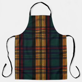 Zeitloses Tartan Muster Schürze