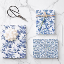 Zeitloses Toile Blue 3