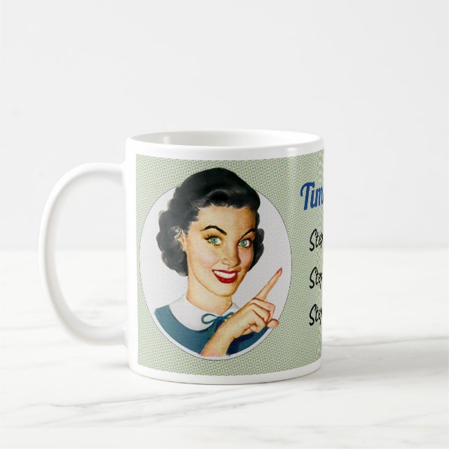 Zeitmanagement 101 kaffeetasse (Links)