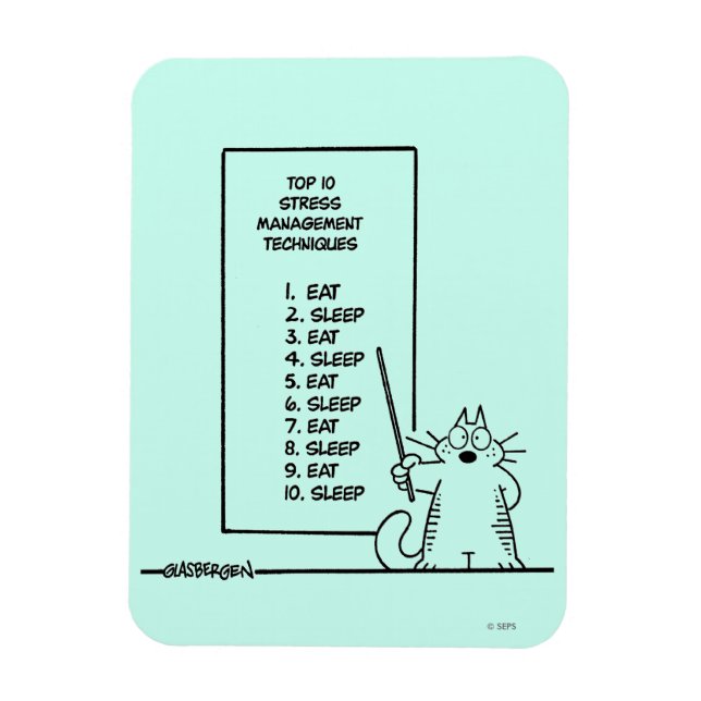 Zeitmanagement Magnet (Vertikal)