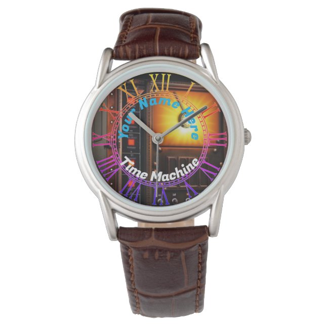 Zeitmaschine Armbanduhr (Vorderseite)