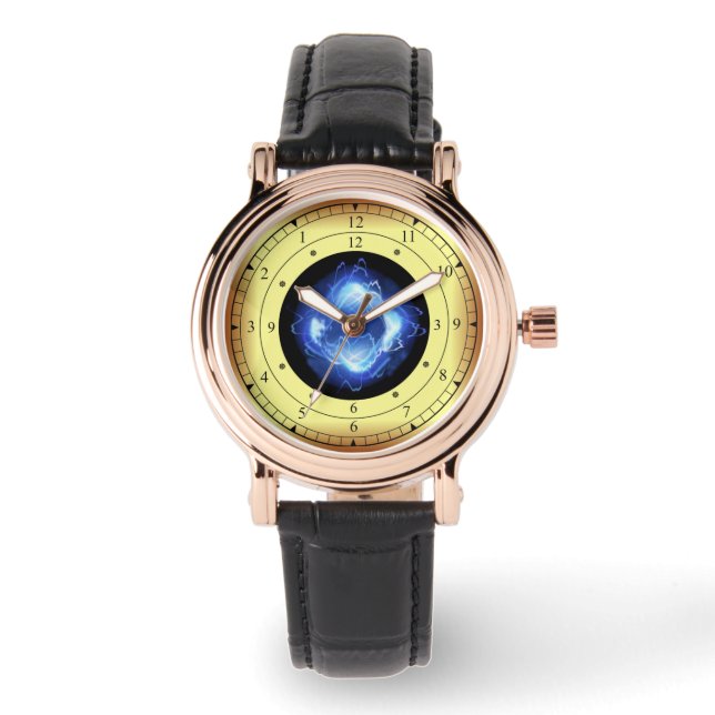 Zeitmaschine ~ Blendenlaufzeitportal ~ Armbanduhr (Vorderseite)