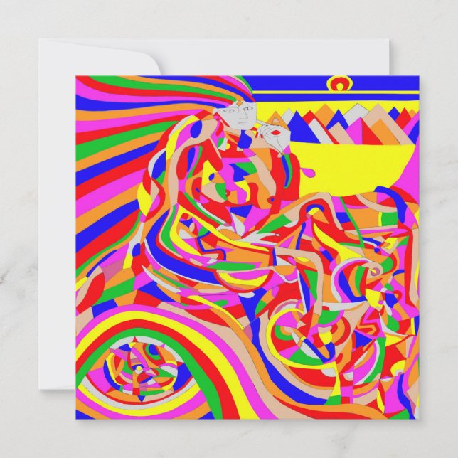 Zeitmaschine Karte (Vorderseite)