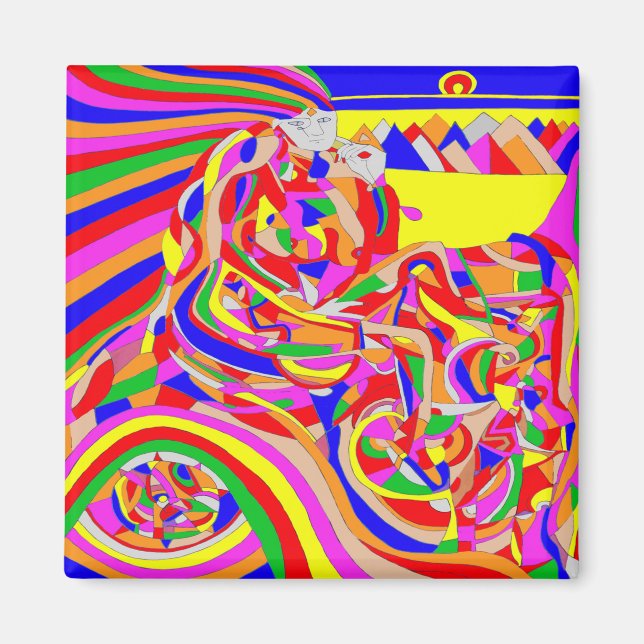 Zeitmaschine Magnet (Vorne)