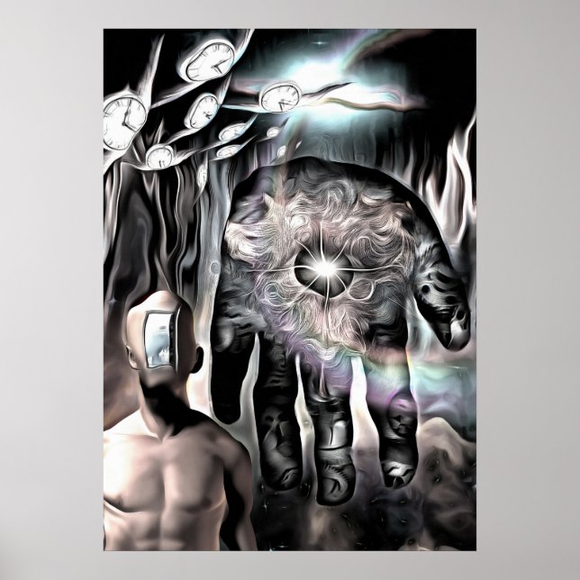 Zeitmaschine Poster (Vorne)