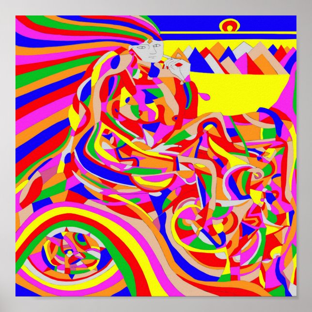 Zeitmaschine Poster (Vorne)
