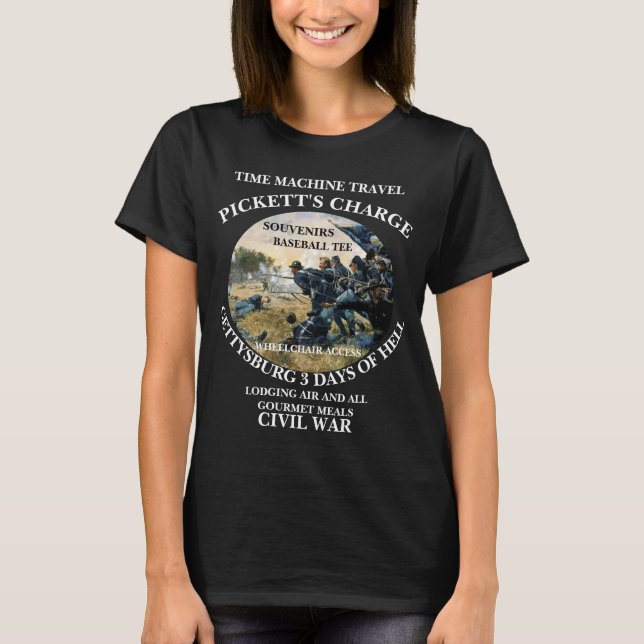 ZEITMASCHINE REISELAGER GETTYSBURG T-Shirt (Vorderseite)